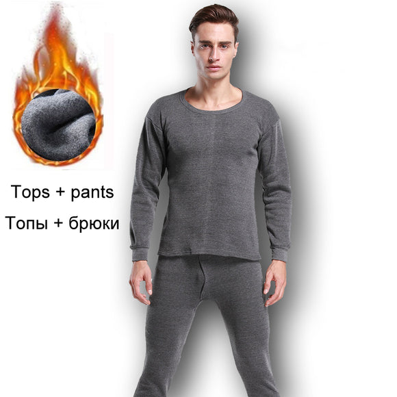 Men Winter Thermo Underwear Long Johns Winter Clothes