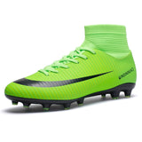 ZHENZU Outdoor Men Boys Soccer Shoes Football Boots