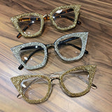 2019 Vintage cat eye Glasses frame retro female brand designer