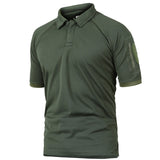 Men Quick Dry Summer Military Polo Shirt Army Combat Tactical