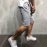 Men's Casual Short Pants Cotton Gym Fitness Sports Shorts