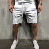 Men's Casual Short Pants Cotton Gym Fitness Sports Shorts