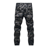 Mens Pencil Harem Pants Camouflage Military Pants Loose Cargo Trousers