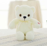 Light Up LED Teddy Bear Stuffed Animal Christmas Gift for Kid