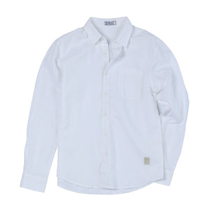 Mens Spring summer new pure linen cotton shirts