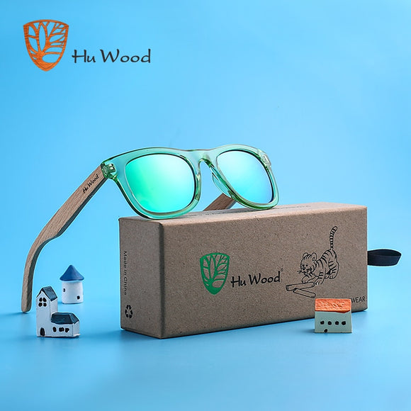 Hu Wood Kids Polarized  Sunglass Frames and Beech  Arms | 4 to 8 years