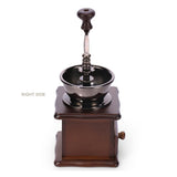 Wooden Manual Coffee Grinder Hand Stainless Steel Retro Coffee Spice
