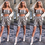 Womens  Casual Shinny Tube Shorts Outfits Short Sport Jumpsuit Sets