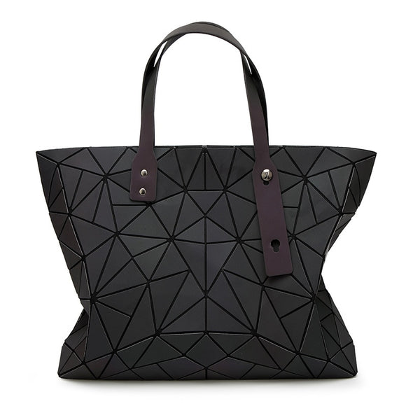 2020 New Bags Women Handbag Geometry Shoulder Luminous bags Hologram