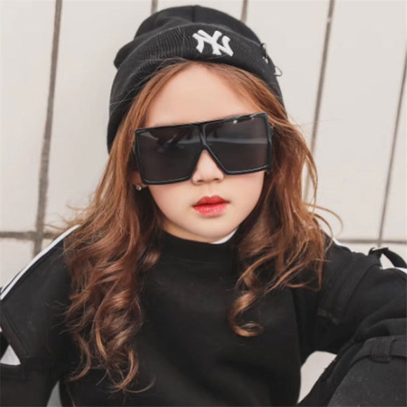 2020 oversize square kids sunglasses children oculos de sol masculino