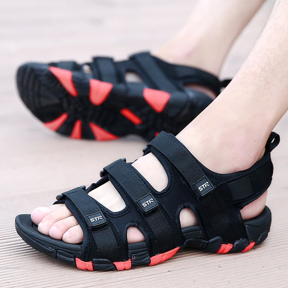 Sandals Hook&loop  Summer Waterproof Casual Beach Shoes