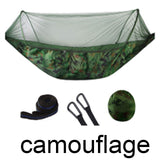 Outdoor Mosquito Net Hammock Portable Camping Sleeping Swing 250x120cm