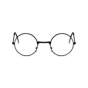 HAPTRON Retro Black Blue Round Kids goggles oculos UV400 Small face