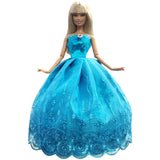 2020 Princess Wedding Dress Noble Party Gown For Barbie Doll