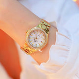 Women Dress Watch Fashion Rose Gold Quartz Watches