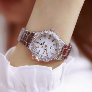 Women Dress Watch Fashion Rose Gold Quartz Watches