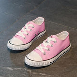 Kids Shoes for Girl Children Canvas Short Solid Fashion