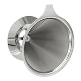 Double Layer Stainless Steel Coffee Filter Holder Pour Over Coffees Dripper