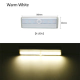 Wireless LED Under Cabinet Light PIR Motion Sensor Lamp
