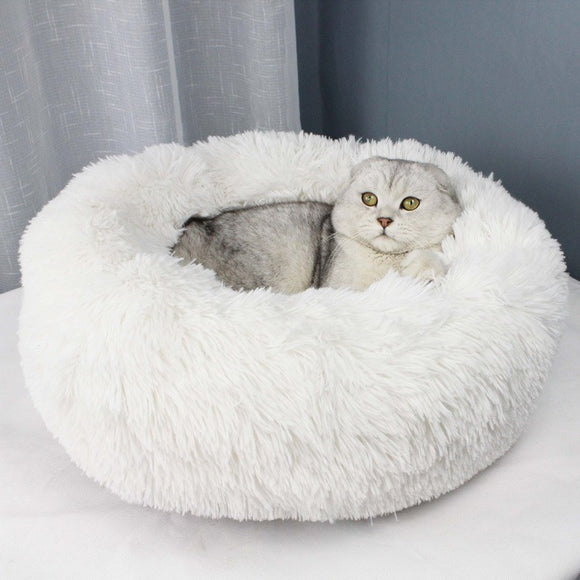 50cm-70cm Long Plush Super Soft Pet Bed