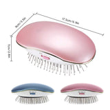 Electric Ionic Hairbrush Mini Hair Brush Comb Massager