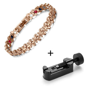 Magnetic Bracelet Women Jewelry High Power Therapy Germanium Bracelet