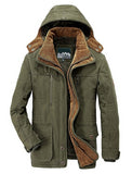 Winter Jacket Men Thick Windbreaker High Quality Fleece Cotton-Padded