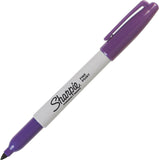 (2 Pack) Sharpie Permanent Marker Original, Fine Point, Purple