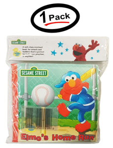 Sesame Street Elmo`s Home Run Bubble Book