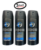 (3 Pack) Axe Body Spray Anarchy For Men Deodorant, 150ml/5.07oz