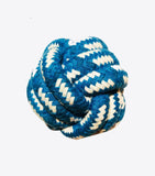(3 Pack) Dog Rope Ball Toys, Puppy Bite Ball, 100% Cotton, 2.8 inch - AST Color