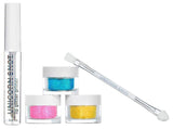 (1 Pack) Unicorn Snot Hi Def Glitter Kit, Lip Gloss, Eyeshadow, Primer + 3 Color