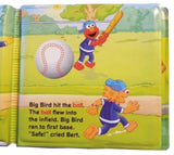 Sesame Street Elmo`s Home Run Bubble Book