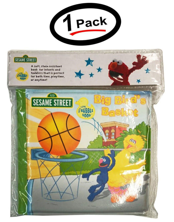 Sesame Street Big Bird's Basket Bubble Book