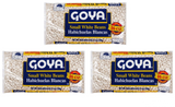 (3 Pack) Goya Small White Dry Beans 16 Ounce, Habichuelas Blancas