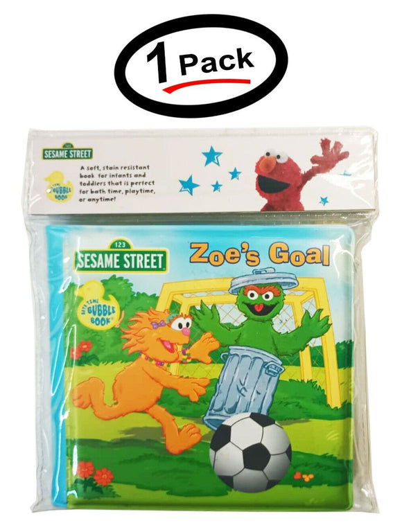 Sesame Street Zoe's Goal Sports Bubble Book