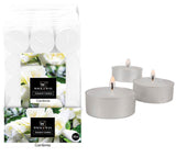 30 PCS Gardenia White Tealight Candles Highly Scented w/ Essential & Natural Oil