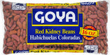 3 Goya Red Kidney Beans Dry 1Lb (3 Pack)