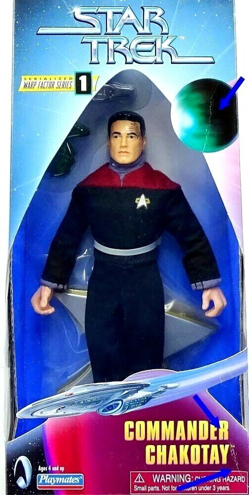 Star Trek Voyager Warp Factor Series 1 Commander Chakotay 9