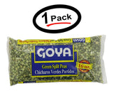 1 Pack of Goya Dry Green Split Peas, 16 oz (1 Pack)