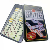 1 Double Six Color Dot Dominoes Set Classic Games SET of 28 Cardinal