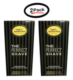 2 Pack The Perfect Shave Unscented The Art of Shaving - Men's Travel Shaving Kit