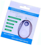 (2 Pack) Anti-Lost Theft Device Alarm Bluetooth GPS Tracker Key Finder - (White)