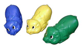 3-Pack 11" Plastic Piggy Banks Saving Money The Fun Way Tuff Pigs Assorted Color