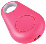 1 Anti-Lost Theft Device Alarm Bluetooth Remote GPS Tracker Key Finder (Pink)
