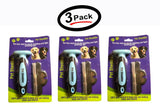 3 Pack Pet Shedder THE NEW EASY TO USE DE SHEDDING AND LIGHT GROOMING TOOLS
