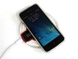 Fantasy Qi Fast Charging Crystal Charging Pad For iPhone 8 8Plus X XS XR XS Max (Black)