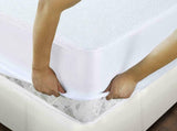 Vinyl Mattress Protector-Waterproof & Dust Mite Proof Durable Cover- Full Size
