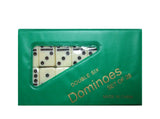 DOMINOES ONLINE DOUBLE SIX GAME MINI SET 28 TILES & CASE/FREE DOMINO SALE (1 PK)