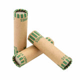 36 ROLLS PREFORMED Dime COIN WRAPPERS TUBES (1 Pack)